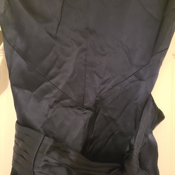 Zac Posen Navy Silk Dress - Picture 8 of 12